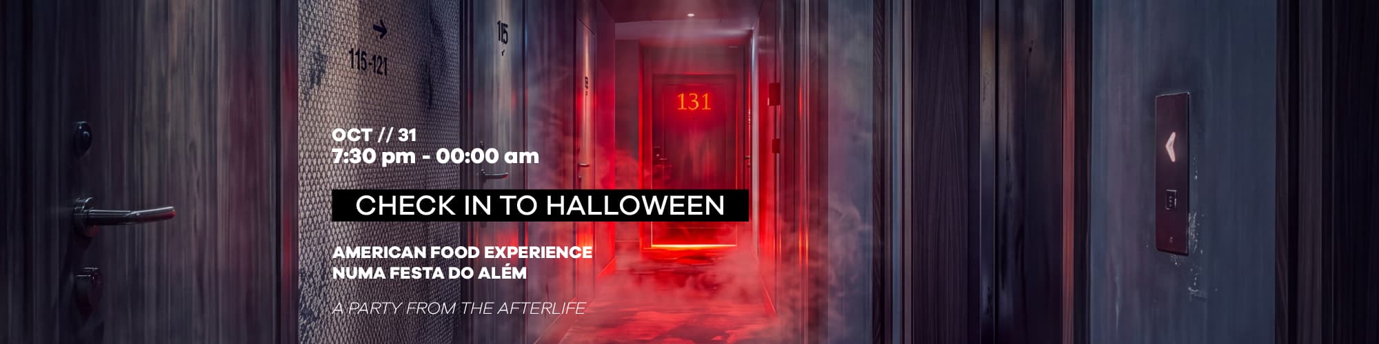 EVOLUTION Valbom Halloween Lisboa 31 Outubro
