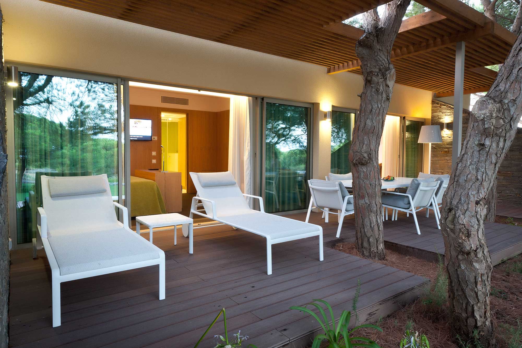 Duplex Deluxe Suite - Uitzicht op de tuin