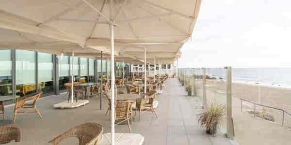 Terraza con vistas al mar