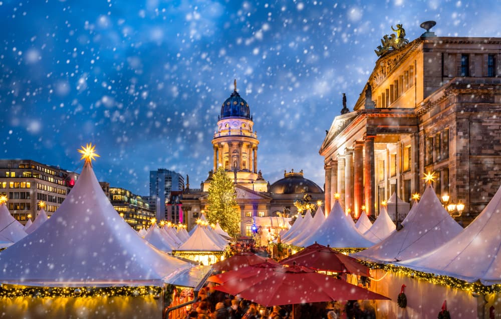 Inverno Natal Mercados Berlin