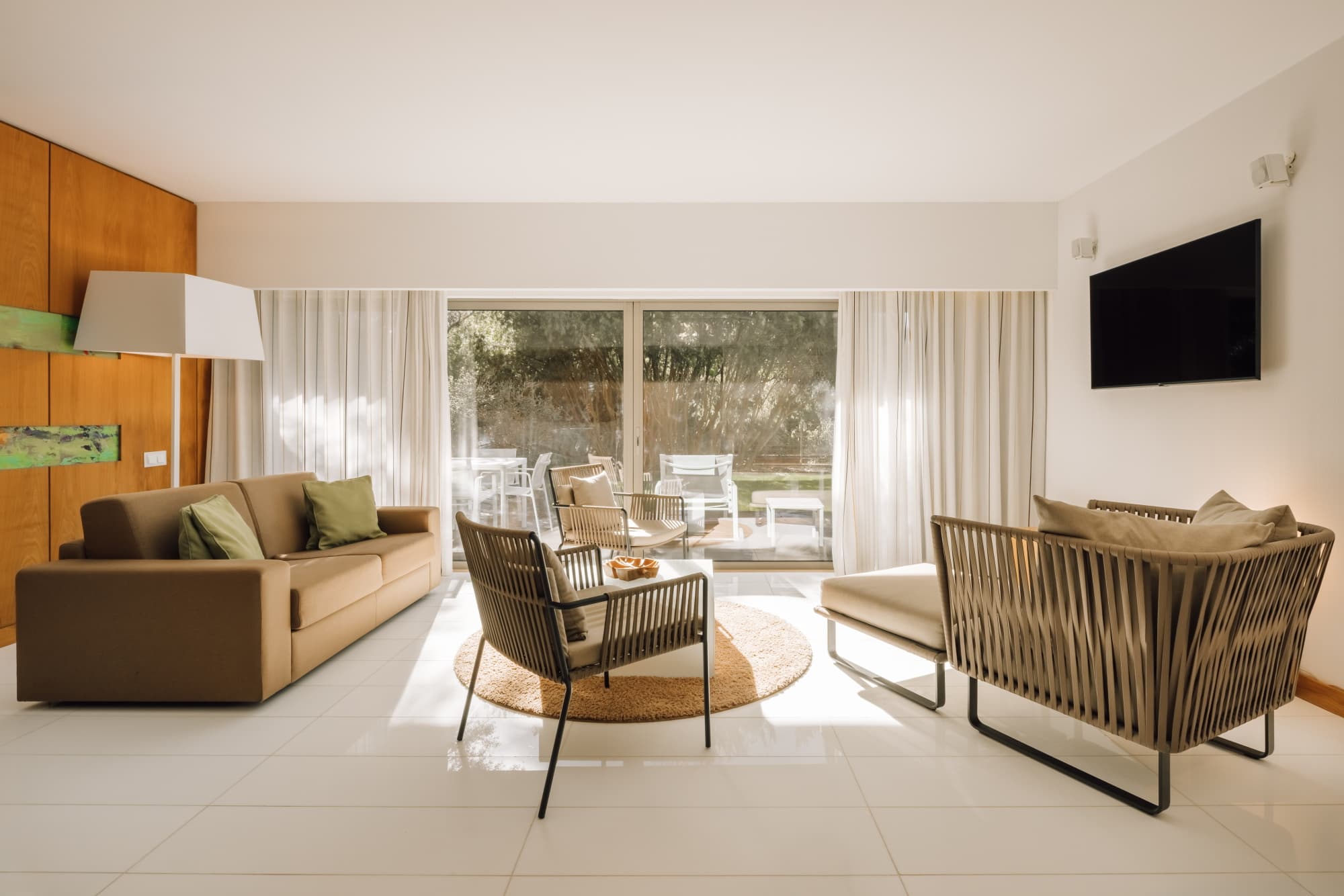 Duplex Deluxe Suite - Uitzicht op de tuin