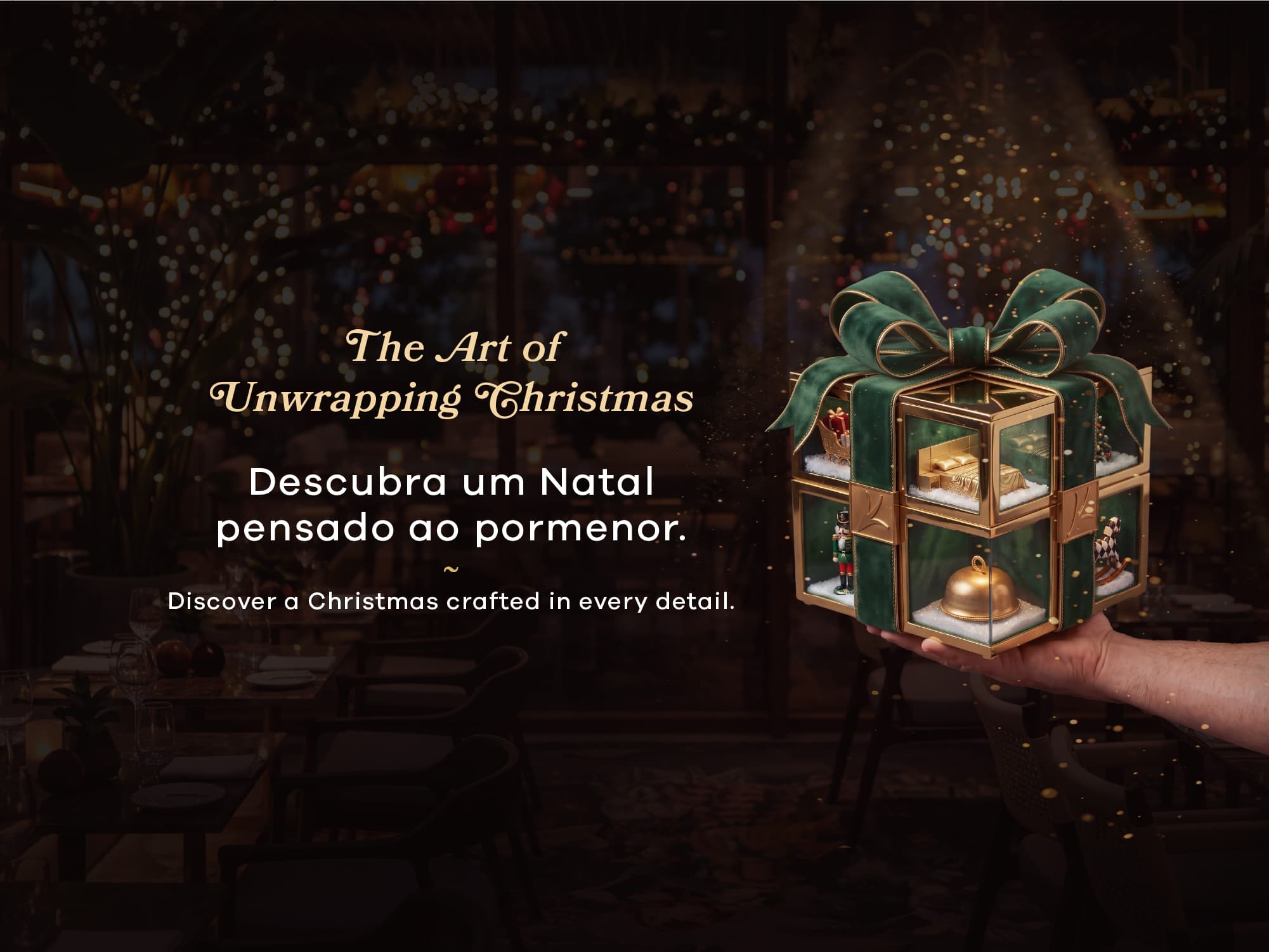 Campanha Natal SANA Hotels Lisboa Cascais Algarve Sesimbra Caldas Da Rainha
