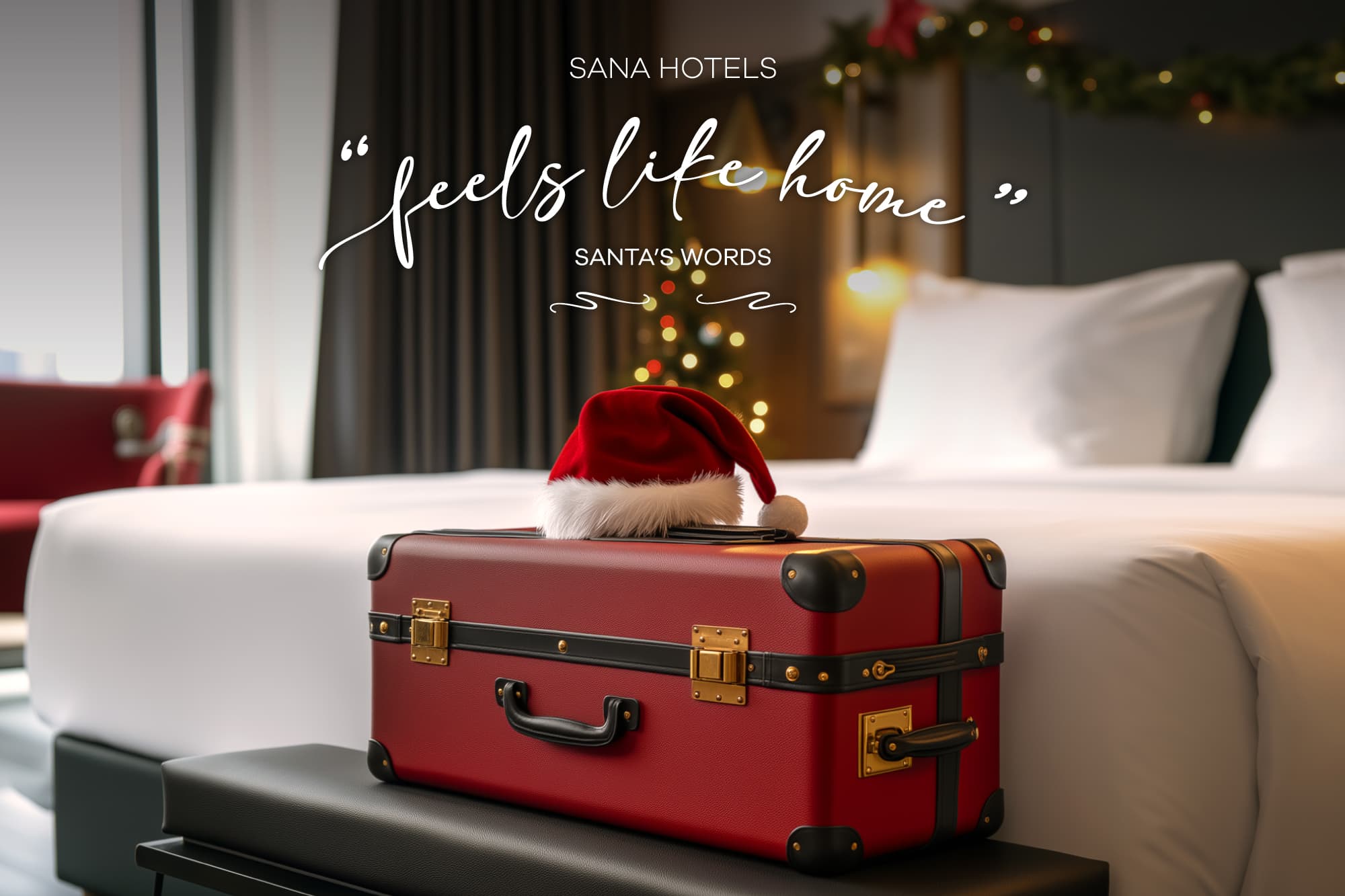 SANA cria página no Instagram para o “Pai Natal” e mostra-o a visitar os seus hotéis