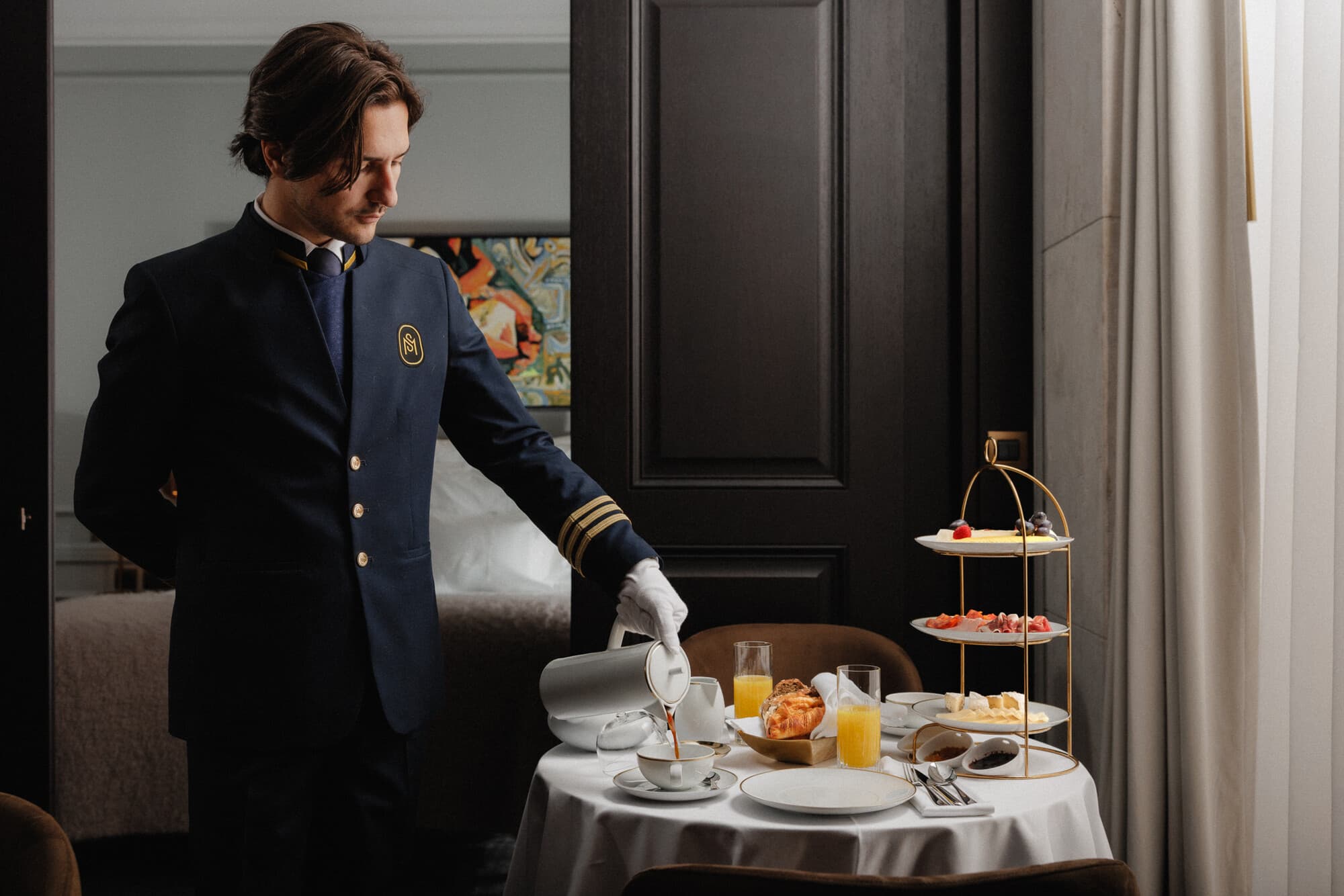 Design história e mordomos